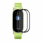 For Xiaomi Smart Band 10 2pcs ENKAY ENKAY 3D Full Coverage Soft PC Edge PMMA HD Screen Film