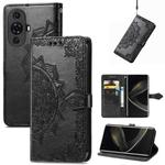 For Huawei Nova 11 Pro Mandala Flower Embossed Leather Phone Case(Black)