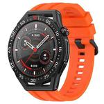 For Huawei Watch GT3 SE Long & Short Sports Solid Color Silicone Watch Band Set(Orange)