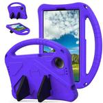 For Xiaomi Redmi Pad SE 4G 8.7 EVA Shockproof Tablet Case with Holder(Purple)