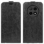 For OPPO F29 Pro 5G R64 Texture Single Vertical Flip Leather Phone Case(Black)