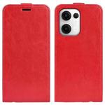 For OPPO Reno13 Pro 5G R64 Texture Single Vertical Flip Leather Phone Case(Red)