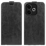 For OPPO A5 Pro Global 5G R64 Texture Single Vertical Flip Leather Phone Case(Black)