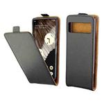 For Google Pixel 7 Pro Vertical Flip Leather Phone Case with Card Slot(Black)