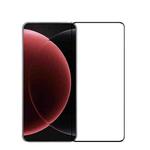 For Xiaomi 15 Ultra MOFI 9H 3D Hot Bending Tempered Glass Film(Black)