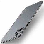 For Xiaomi Redmi Note 12 Global MOFI Fandun Series Frosted PC Ultra-thin All-inclusive Phone Case(Gray)