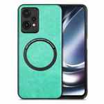 For Oneplus Nord CE 2 Lite 5G Solid Color Leather Skin Back Cover Phone Case(Green)