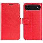 For iPhone 17 Air R64 Texture Horizontal Flip Leather Phone Case(Red)