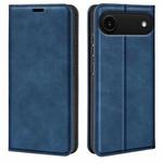 For iPhone 17 Air Retro-skin  Magnetic Suction Leather Phone Case(Dark Blue)