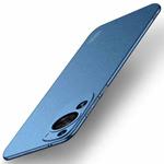 For Huawei P60 Art MOFI Fandun Series Frosted PC Ultra-thin All-inclusive Phone Case(Blue)