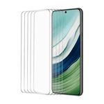 For Huawei Mate 60 5pcs ENKAY 0.26mm 9H 2.5D High Aluminum-silicon Tempered Glass Film