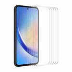 For Samsung Galaxy A35 5pcs ENKAY 0.26mm 9H 2.5D High Aluminum-silicon Tempered Glass Film