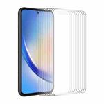 For Samsung Galaxy A55 10pcs ENKAY 0.26mm 9H 2.5D High Aluminum-silicon Tempered Glass Film