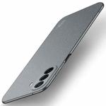For Huawei Enjoy 50 / nova Y70 Plus MOFI Fandun Series Frosted PC Ultra-thin All-inclusive Phone Case(Gray)