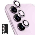 For Samsung Galaxy A25 5G ENKAY Hat-Prince 9H Rear Camera Lens Aluminium Alloy Tempered Glass Film(Purple)