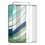 For Huawei Mate 60 5pcs ENKAY Full Glue High Aluminum-silicon Tempered Glass Film