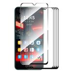 For Samsung Galaxy A17 5G 5pcs ENKAY Hat-Prince Full Glue High Aluminum-silicon Tempered Glass Film