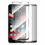 For Honor Play6C 10pcs ENKAY Hat-Prince Full Glue High Aluminum-silicon Tempered Glass Film