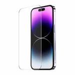 For iPhone 16 ENKAY Hat-Prince 0.26mm 9H 2.5D High Aluminum-silicon Tempered Glass Film