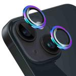 For iPhone 15 / 15 Plus ENKAY AR Anti-reflection Camera Lens Glass Full Film(Colorful)