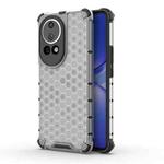 For Huawei nova 12 Shockproof Honeycomb Phone Case(White)