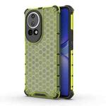 For Huawei nova 12 Shockproof Honeycomb Phone Case(Green)