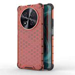 For Huawei nova 12i 4G Shockproof Honeycomb Phone Case(Red)