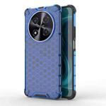 For Huawei nova 12i 4G Shockproof Honeycomb Phone Case(Blue)