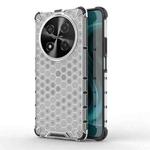 For Huawei Enjoy 70 Pro Shockproof Honeycomb Phone Case(White)