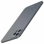 For iPhone 15 Pro MOFI Fandun Series Frosted PC Ultra-thin All-inclusive Phone Case(Gray)