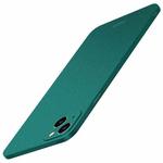 For iPhone 15 Plus  MOFI Fandun Series Frosted PC Ultra-thin All-inclusive Phone Case(Green)