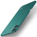 For iPhone 16 MOFI Fandun Series Frosted PC Ultra-thin All-inclusive Phone Case(Green)