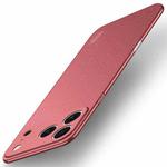 For iPhone 17 Pro Max MOFI Fandun Series Frosted PC Ultra-thin All-inclusive Phone Case(Red)