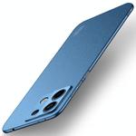 For Xiaomi Redmi Note 13 Pro 5G MOFI Fandun Series Frosted PC Ultra-thin All-inclusive Phone Case(Blue)