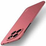 For Xiaomi Redmi Note 14 Pro+ MOFI Fandun Series Frosted PC Ultra-thin All-inclusive Phone Case(Red)