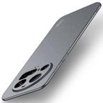 For Xiaomi 15 Ultra MOFI Fandun Series Frosted PC Ultra-thin All-inclusive Phone Case(Gray)