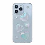 For iPhone  6 Plus / 7 Plus / 8 Plus Love Epoxy TPU Phone Case(Transparent)