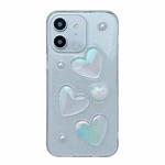 For iPhone 11 Love Epoxy TPU Phone Case(Transparent)