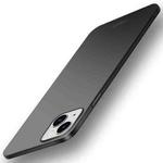 For iPhone 15 MOFI Frosted PC Ultra-thin Hard Phone Case(Black)