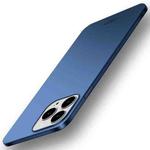 For iPhone 15 Plus MOFI Frosted PC Ultra-thin Hard Phone Case(Blue)