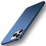 For iPhone 15 Pro Max MOFI Frosted PC Ultra-thin Hard Phone Case(Blue)