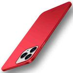For iPhone 15 Pro Max MOFI Frosted PC Ultra-thin Hard Phone Case(Red)