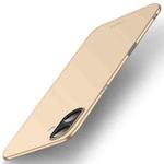 For iPhone 17 MOFI Frosted PC Ultra-thin Hard Phone Case(Gold)