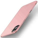 For iPhone 17 MOFI Frosted PC Ultra-thin Hard Phone Case(Rose Gold)