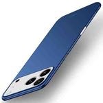For iPhone 17 Pro Max MOFI Frosted PC Ultra-thin Hard Phone Case(Blue)