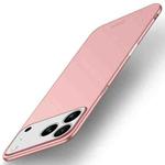 For iPhone 17 Pro Max MOFI Frosted PC Ultra-thin Hard Phone Case(Rose Gold)