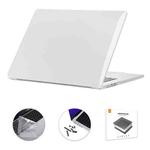 For MacBook Air 15.3 A2941 ENKAY US Version 3 in 1 Crystal Protective Case with TPU Keyboard Film & Anti-dust Plugs(Transparent)