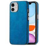 For iPhone 11 Skin-Feel Electroplating TPU Shockproof Phone Case(Blue)