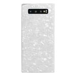 For Samsung Galaxy S10 Shell Pattern TPU Protective Phone Case(White)