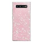 For Samsung Galaxy S10+ Shell Pattern TPU Protective Phone Case(Pink)